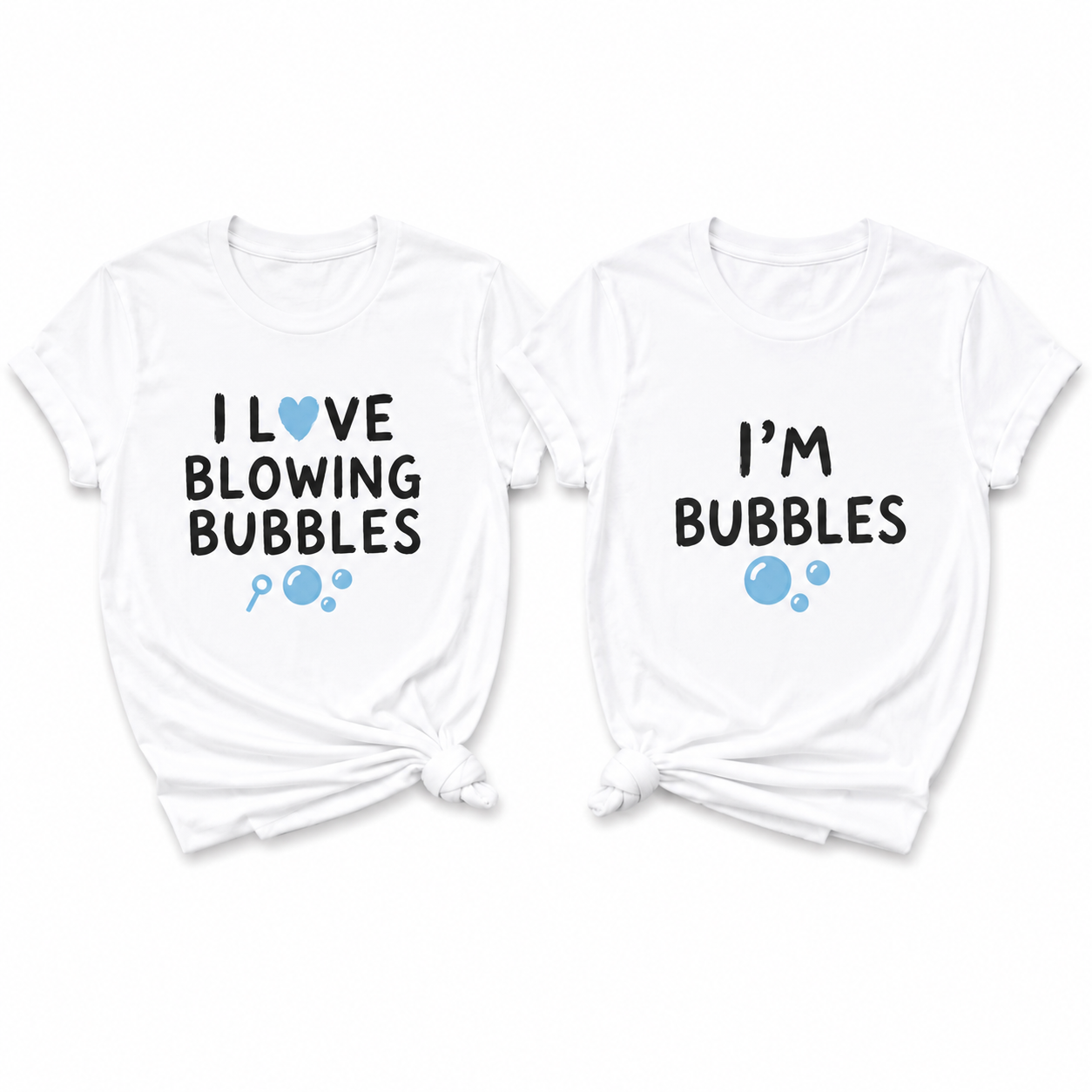 Bubbles Set - Men and Women's Shirts